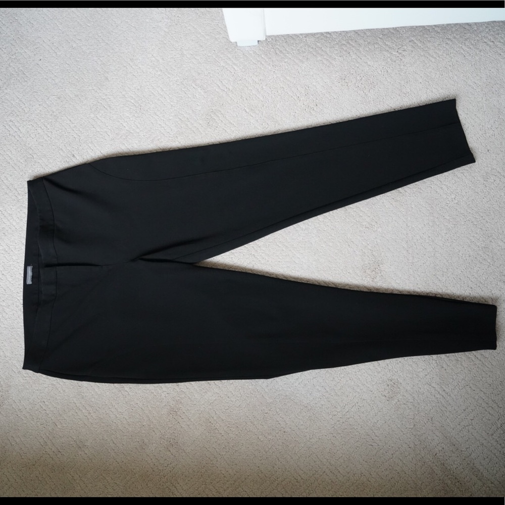 Vince Camuto Womens Straight Leg Black Dress Pants